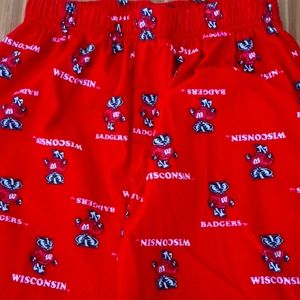 WISCONSIN BADGER PAJAMA PANT M 10-12